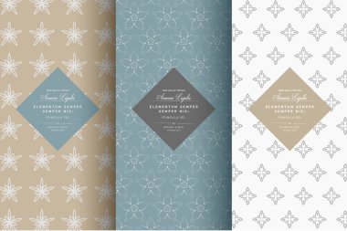 Kusursuz tasarım elementlerinin vektör kümesi