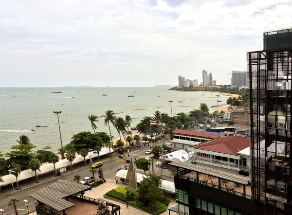 리조트 호텔, 파타야, 태국 해변. — 스톡 사진