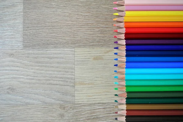 Colored Pencils Composition — Stock Photo, Image