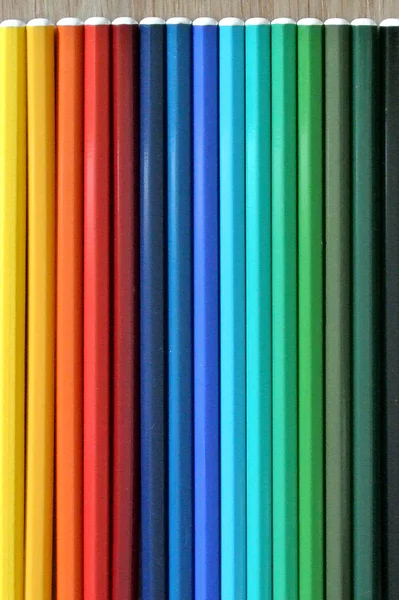 Composizione Matite Colorate — Foto Stock