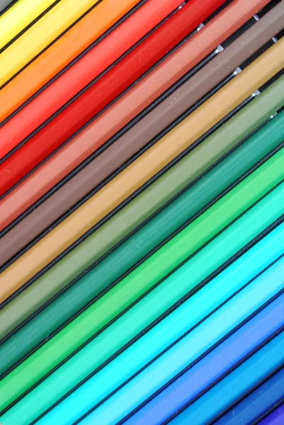 Colored Pencils Composition — Stock Photo, Image