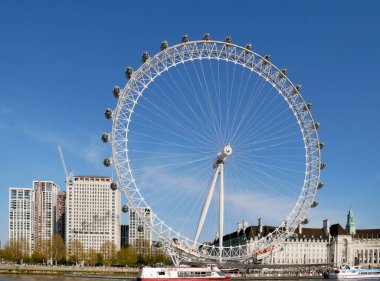 Londra, Birleşik Krallık - 2 Temmuz 2016: London Eye