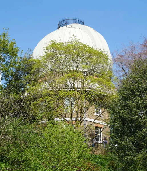 Edificio Observatorio Del Parque Greenwich Londres Reino Unido Imágenes de stock libres de derechos