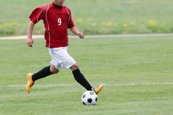 Jogo de futebol no japão — Fotografia de Stock