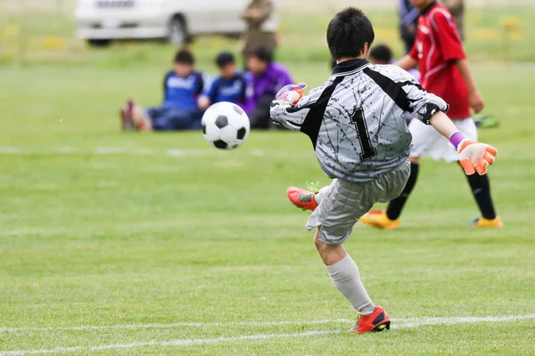 Футбольний матч в Японії — стокове фото