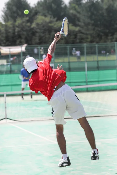 Tennisspel in japan — Stockfoto