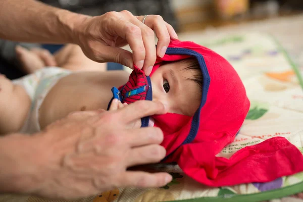 Close up japan baby — Stock Photo, Image