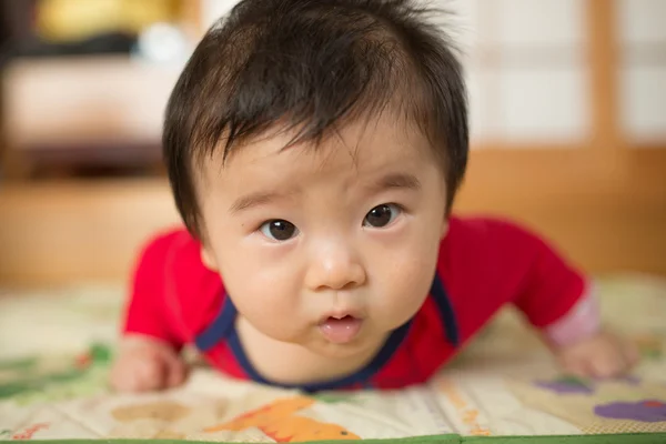 Крупним планом японська дитина — стокове фото