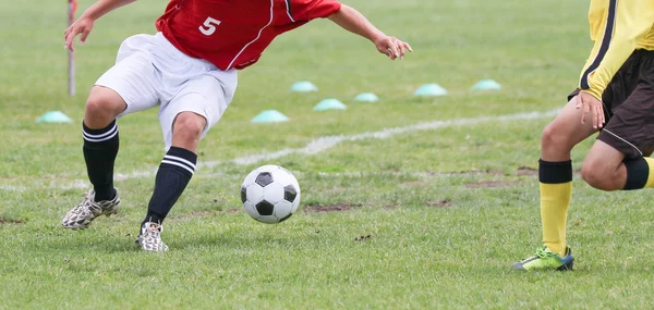 Jogo de futebol no japão — Fotografia de Stock