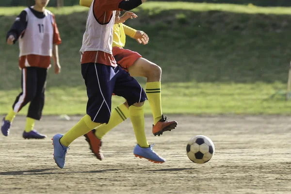 Jogo de futebol no japão — Fotografia de Stock