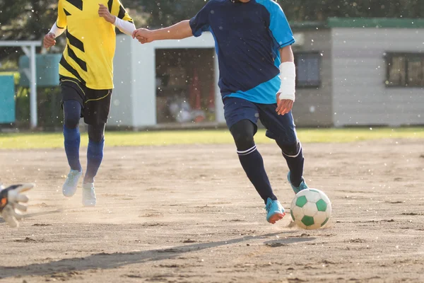 일본에서 축구 연습 — 스톡 사진