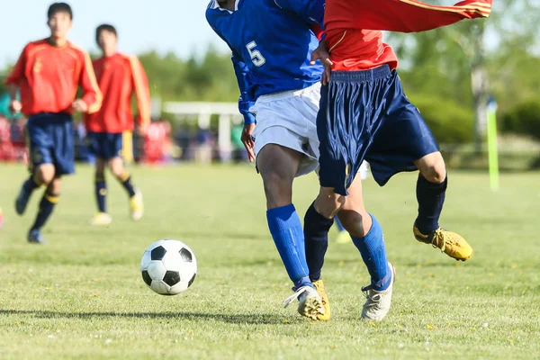 Jogo de futebol no japão — Fotografia de Stock