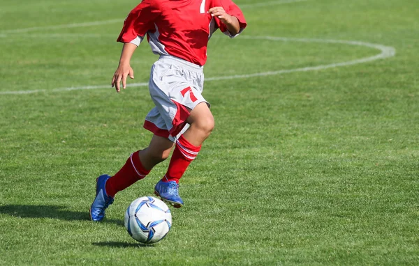 Jogo de futebol no japão — Fotografia de Stock