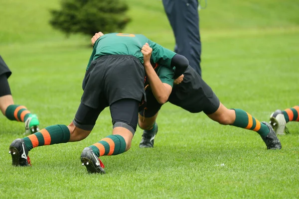 Rugby game in japan — Stock Photo, Image