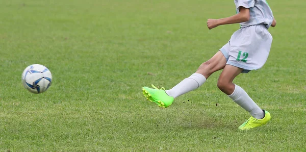 Japonya 'da futbol maçı — Stok fotoğraf