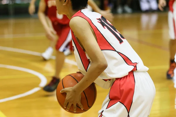 Basketball game in japan — Stock Photo, Image