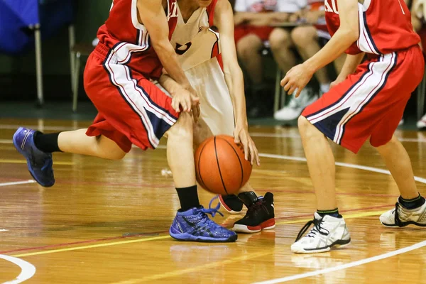 Basketball game in japan — Stock Photo, Image