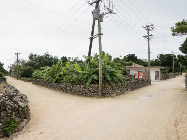 沖縄県の竹富の街 — ストック写真