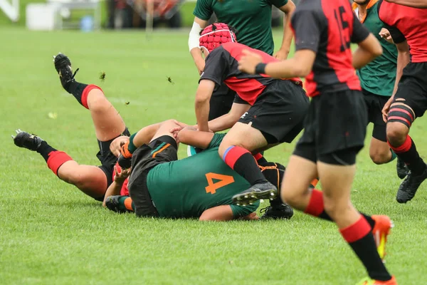 Jogo de rugby no japão — Fotografia de Stock