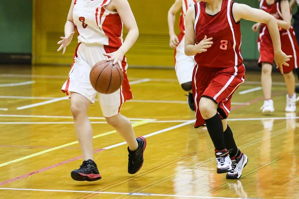 Gra w koszykówkę w Japonii — Zdjęcie stockowe
