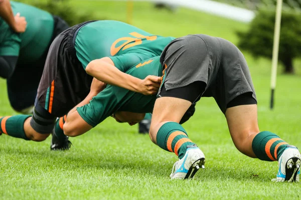 Jogo de rugby no japão — Fotografia de Stock