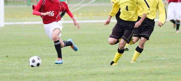 Partita di calcio in Giappone — Foto Stock