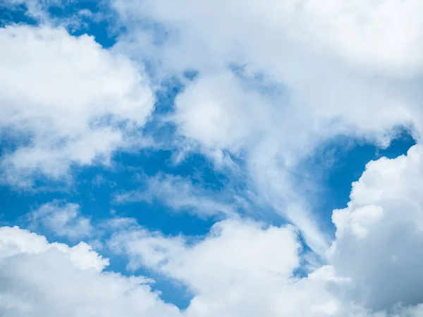 blue sky and white cloud