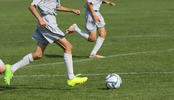 Football game in japan — Stock Photo, Image