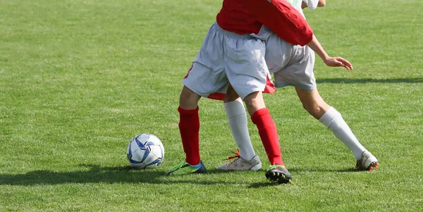 Partido de fútbol en Japón —  Fotos de Stock