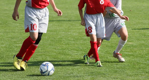 Partita di calcio in Giappone — Foto Stock