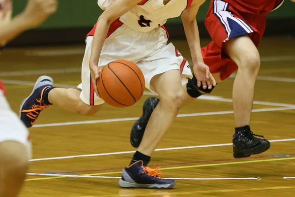 Jogo de basquete no japão — Fotografia de Stock