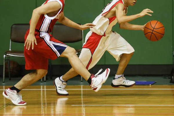 Juego de baloncesto en Japón — Foto de Stock