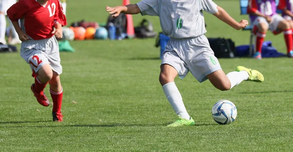 Partita di calcio in Giappone — Foto Stock