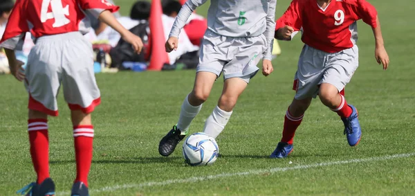 Partido de fútbol en Japón — Foto de Stock