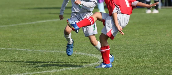 Jogo de futebol no japão — Fotografia de Stock