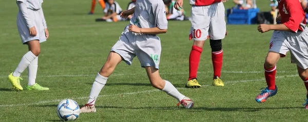 일본에서의 축구 경기 — 스톡 사진