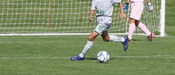 Japonya 'da futbol maçı — Stok fotoğraf