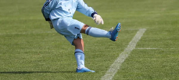 Fotbalový zápas v Japonsku — Stock fotografie