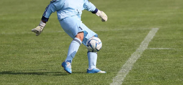 Partido de fútbol en Japón — Foto de Stock