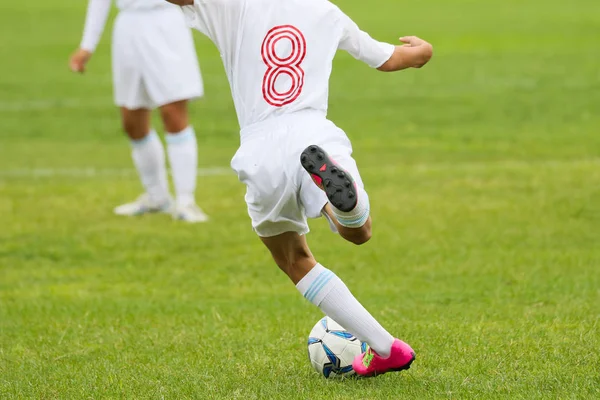 Partido de fútbol en Japón — Foto de Stock