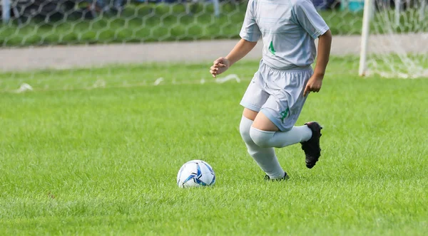 Jogo de futebol no japão — Fotografia de Stock