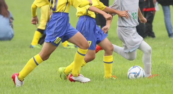 Pertandingan sepak bola di Jepang — Stok Foto