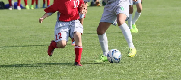 Partita di calcio in Giappone — Foto Stock