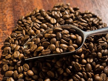 kavrulmuş kahve çekirdekleri Cafe