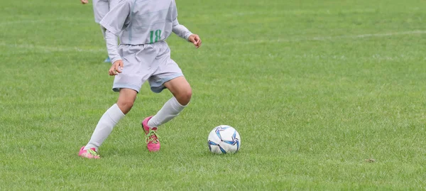 Partido de fútbol en Japón — Foto de Stock