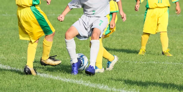 Partido de fútbol en Japón — Foto de Stock