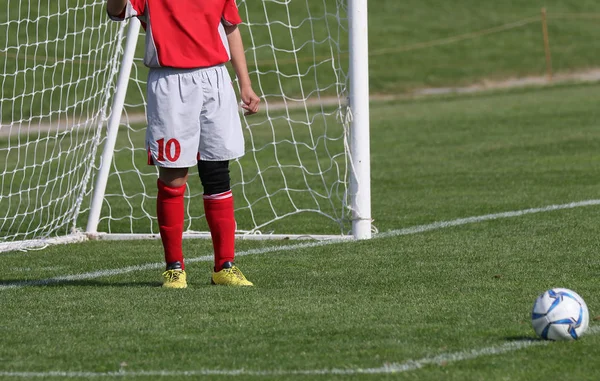 Partido de fútbol en Japón — Foto de Stock