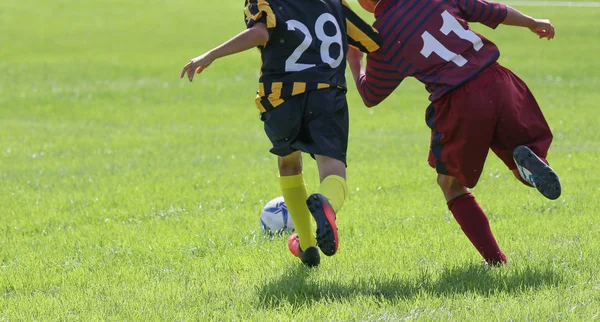 Jogo de futebol no japão — Fotografia de Stock