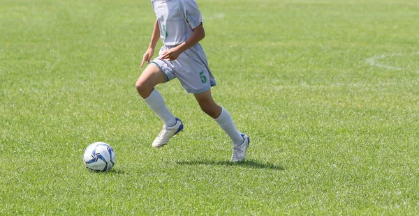 Partita di calcio in Giappone — Foto Stock