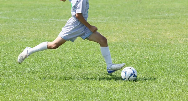 Partido de fútbol en Japón — Foto de Stock